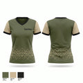 Gamblers Women's Short Sleeve V-neck Shirt - 1