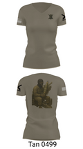 Hateful Hotel 2nd plt 71504648 Women's Short Sleeve V-neck Shirt - 68