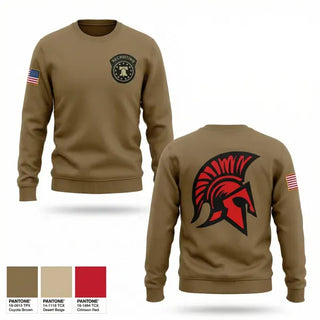 Crew Neck Sweatshirt, Fort McCoy Recruiting Company, Army, Teamtime, Team time, sublimation, custom sports apparel, team uniforms, spirit wear, spiritwear, sports uniforms, custom shirts, team store, custom team store, fundraiser sports, apparel fundraiser