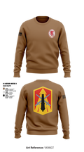 3rd Battalion 13th Field Artillery Regiment 52621930 Crew Neck Sweatshirt - 4
