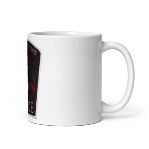 Cougar Alert Team 58095396 White Glossy Mug - Small