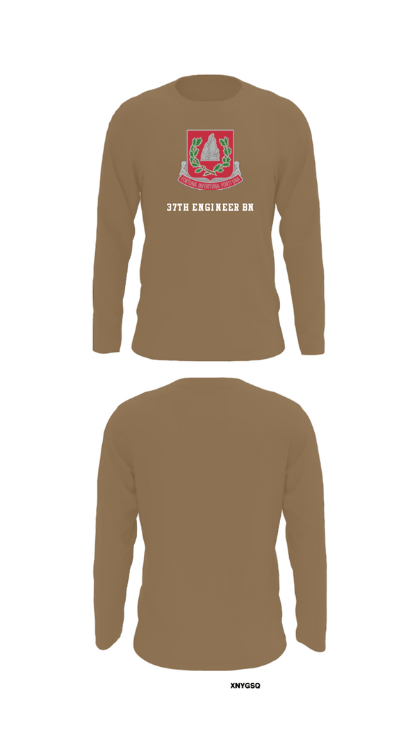 Long Sleeve Performance Shirt, 37th engineer bn, Army, Teamtime, Team time, sublimation, custom sports apparel, team uniforms, spirit wear, spiritwear, sports uniforms, custom shirts, team store, custom team store, fundraiser sports, apparel fundraiser