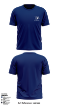 Vista Junior Eagles 88108764 Short Sleeve Performance Shirt - 2