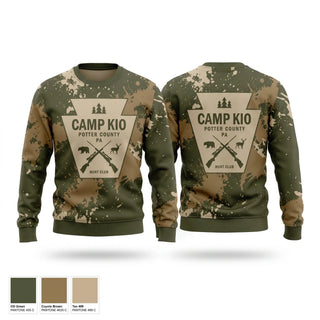 Crew Neck Sweatshirt, Camp Kio, , Teamtime, Team time, sublimation, custom sports apparel, team uniforms, spirit wear, spiritwear, sports uniforms, custom shirts, team store, custom team store, fundraiser sports, apparel fundraiser