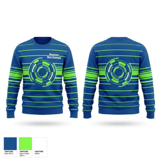 Crew Neck Sweatshirt, Hoosier Hurricanes, Softball, Teamtime, Team time, sublimation, custom sports apparel, team uniforms, spirit wear, spiritwear, sports uniforms, custom shirts, team store, custom team store, fundraiser sports, apparel fundraiser