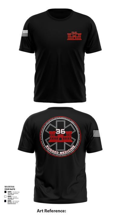 36 Engineer Brigade 21173189 Short Sleeve Performance Shirt - 102