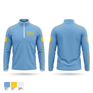 Quarter Zip Jacket, Boothbay Mariners, Baseball, Teamtime, Team time, sublimation, custom sports apparel, team uniforms, spirit wear, spiritwear, sports uniforms, custom shirts, team store, custom team store, fundraiser sports, apparel fundraiser