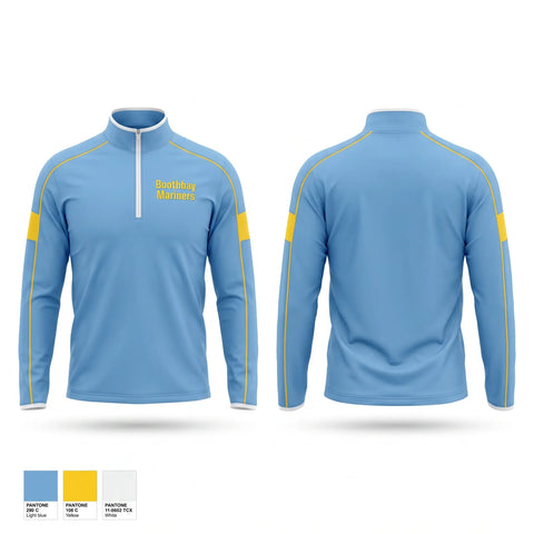 Quarter Zip Jacket, Boothbay Mariners, Baseball, Teamtime, Team time, sublimation, custom sports apparel, team uniforms, spirit wear, spiritwear, sports uniforms, custom shirts, team store, custom team store, fundraiser sports, apparel fundraiser