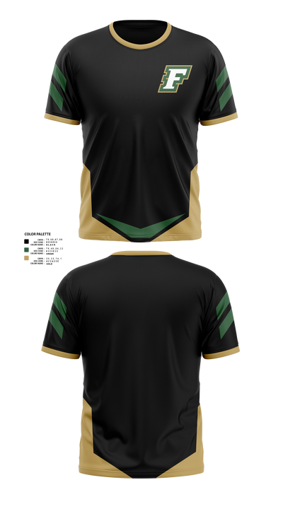 Golden falcons Short Sleeve Performance Shirt - 21