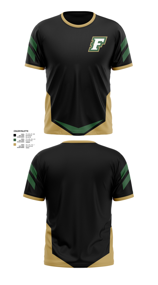 Short Sleeve Performance Shirt, Golden falcons, Baseball, Teamtime, Team time, sublimation, custom sports apparel, team uniforms, spirit wear, spiritwear, sports uniforms, custom shirts, team store, custom team store, fundraiser sports, apparel fundraiser