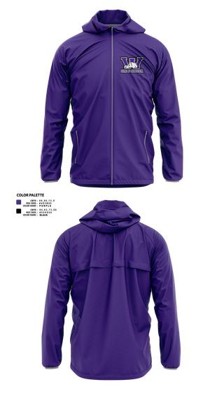 Windbreaker, Waukegan Bulldogs, Women's Soccer, Teamtime, Team time, sublimation, custom sports apparel, team uniforms, spirit wear, spiritwear, sports uniforms, custom shirts, team store, custom team store, fundraiser sports, apparel fundraiser