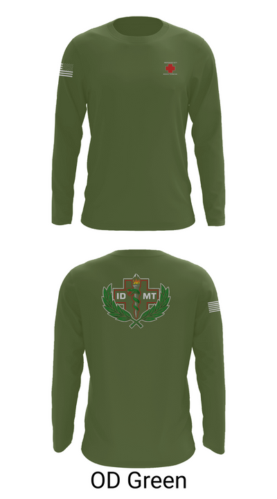IDMTs 71442140 Long Sleeve Performance Shirt 46