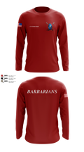 Libertyville Army Recruiting Company Long Sleeve Performance Shirt - 7