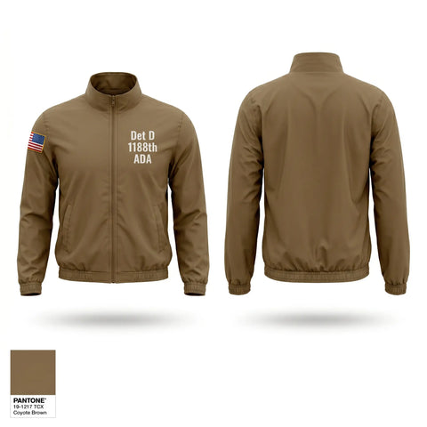 Windbreaker, Det. D. 1-188th ADA, National Guard, Teamtime, Team time, sublimation, custom sports apparel, team uniforms, spirit wear, spiritwear, sports uniforms, custom shirts, team store, custom team store, fundraiser sports, apparel fundraiser
