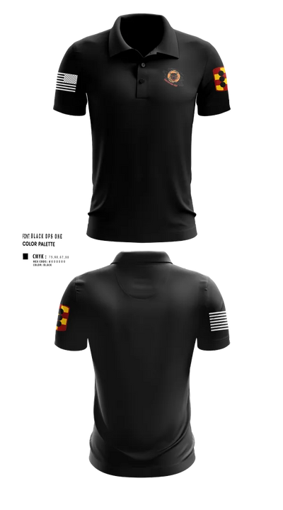 434th FA BDE H2F 66050824 Short Sleeve Performance Polo - 152