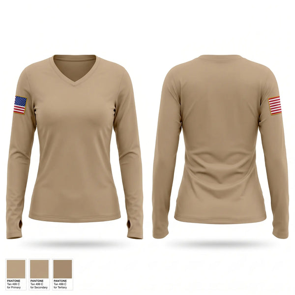 Womens Long Sleeve Vneck Shirt, Apt 425, Police, Teamtime, Team time, sublimation, custom sports apparel, team uniforms, spirit wear, spiritwear, sports uniforms, custom shirts, team store, custom team store, fundraiser sports, apparel fundraiser