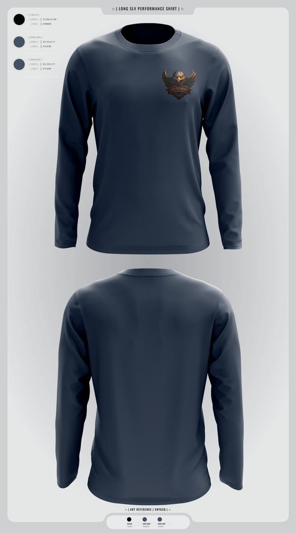 Long Sleeve Performance Shirt, EAGLE EYE AGENCY, , Teamtime, Team time, sublimation, custom sports apparel, team uniforms, spirit wear, spiritwear, sports uniforms, custom shirts, team store, custom team store, fundraiser sports, apparel fundraiser