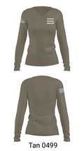 Turner County Sheriff 47746708 Women's Long Sleeve V-neck Shirt - 11