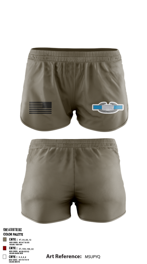 Ranger Panties, 92nd EN BN S3, , Teamtime, Team time, sublimation, custom sports apparel, team uniforms, spirit wear, spiritwear, sports uniforms, custom shirts, team store, custom team store, fundraiser sports, apparel fundraiser