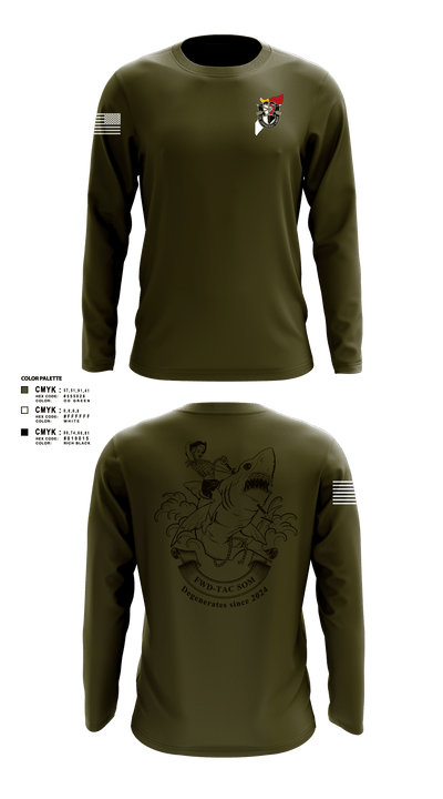 JSOTF-SOM FWD TAC 87386049 Long Sleeve Performance Shirt - 4