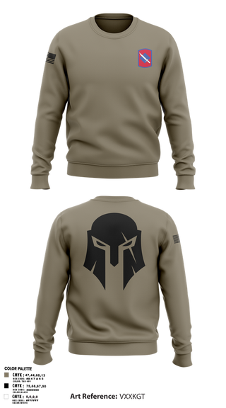 Crew Neck Sweatshirt, C TRP 1-134th, , Teamtime, Team time, sublimation, custom sports apparel, team uniforms, spirit wear, spiritwear, sports uniforms, custom shirts, team store, custom team store, fundraiser sports, apparel fundraiser