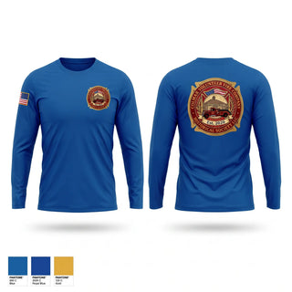 Long Sleeve Performance Shirt, Colmar Vol. Fire Co. Historical Society, Fire Department, Teamtime, Team time, sublimation, custom sports apparel, team uniforms, spirit wear, spiritwear, sports uniforms, custom shirts, team store, custom team store, fundraiser sports, apparel fundraiser