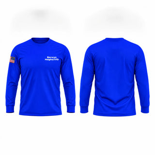 Long Sleeve Performance Shirt, Berwyn Heights VFD, Fire Department, Teamtime, Team time, sublimation, custom sports apparel, team uniforms, spirit wear, spiritwear, sports uniforms, custom shirts, team store, custom team store, fundraiser sports, apparel fundraiser