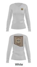 Randolph County Sheriff's Department 73605337 Women's Long Sleeve V-neck Shirt - 11