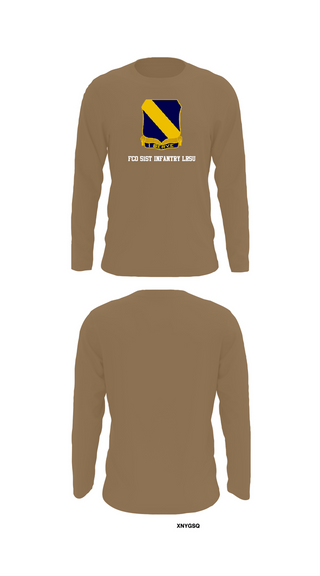 Long Sleeve Performance Shirt, Fco 51st infantry LRSU, , Teamtime, Team time, sublimation, custom sports apparel, team uniforms, spirit wear, spiritwear, sports uniforms, custom shirts, team store, custom team store, fundraiser sports, apparel fundraiser