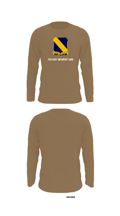Fco 51st infantry LRSU 81538423 Long Sleeve Performance Shirt 12
