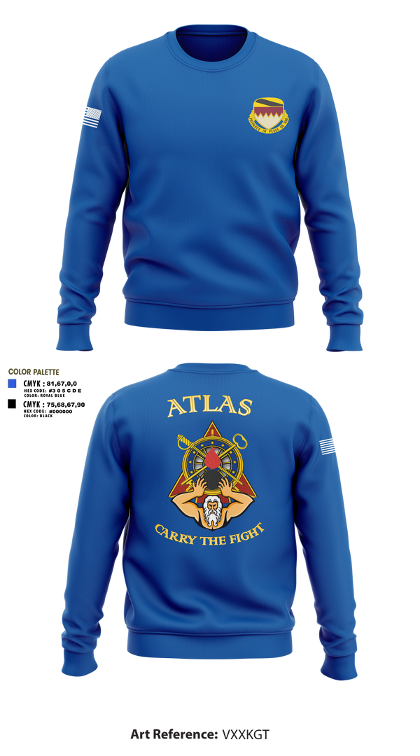 Crew Neck Sweatshirt, A Co, 115th BSB, 1CD, Army, Teamtime, Team time, sublimation, custom sports apparel, team uniforms, spirit wear, spiritwear, sports uniforms, custom shirts, team store, custom team store, fundraiser sports, apparel fundraiser