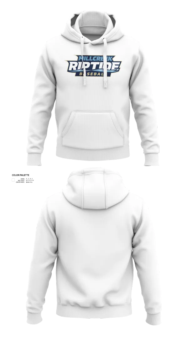 Hoodie, Millcreek Riptide, Baseball, Teamtime, Team time, sublimation, custom sports apparel, team uniforms, spirit wear, spiritwear, sports uniforms, custom shirts, team store, custom team store, fundraiser sports, apparel fundraiser