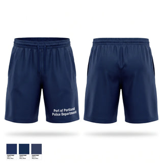 Athletic Shorts With Pockets, Port of Portland Police Department, Police, Teamtime, Team time, sublimation, custom sports apparel, team uniforms, spirit wear, spiritwear, sports uniforms, custom shirts, team store, custom team store, fundraiser sports, apparel fundraiser