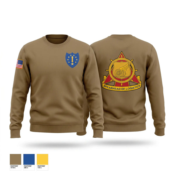 Crew Neck Sweatshirt, 744th FSC, National Guard, Teamtime, Team time, sublimation, custom sports apparel, team uniforms, spirit wear, spiritwear, sports uniforms, custom shirts, team store, custom team store, fundraiser sports, apparel fundraiser