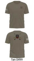 HHC 1ST BN 65TH INF REG 37027078 Old School Cotton Feel Shirt - 70