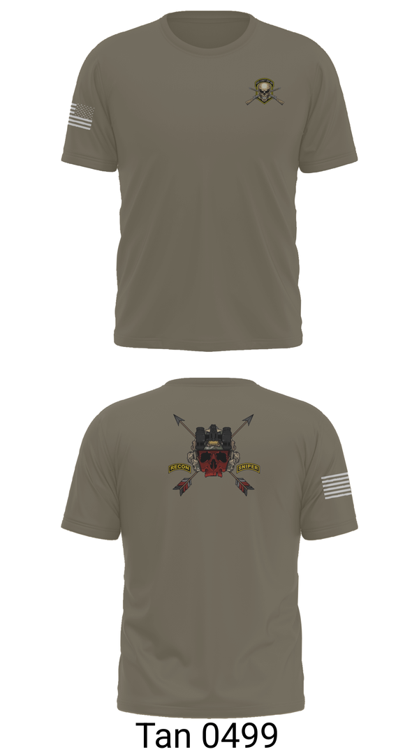 Old School Cotton Feel Shirt, HHC 1ST BN 65TH INF REG, , Teamtime, Team time, sublimation, custom sports apparel, team uniforms, spirit wear, spiritwear, sports uniforms, custom shirts, team store, custom team store, fundraiser sports, apparel fundraiser