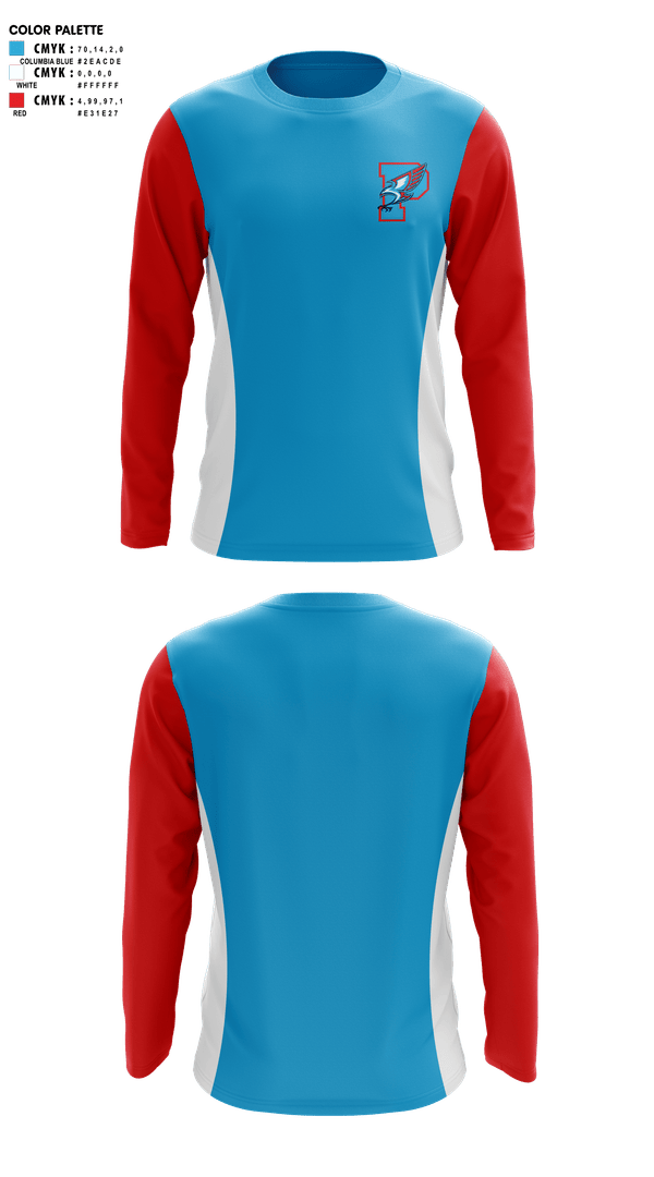 Long Sleeve Performance Shirt, Piute High School Track & Field, Track & Field, Teamtime, Team time, sublimation, custom sports apparel, team uniforms, spirit wear, spiritwear, sports uniforms, custom shirts, team store, custom team store, fundraiser sports, apparel fundraiser