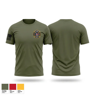 Short Sleeve Performance Shirt, Port Orford Fire Dept., Fire Department, Teamtime, Team time, sublimation, custom sports apparel, team uniforms, spirit wear, spiritwear, sports uniforms, custom shirts, team store, custom team store, fundraiser sports, apparel fundraiser