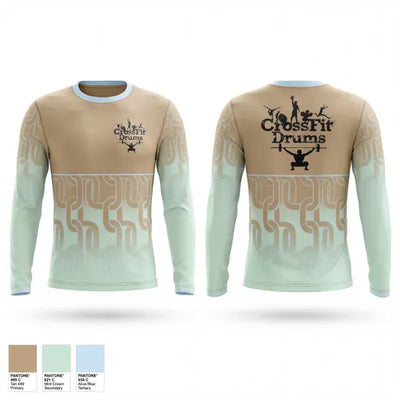 CrossFit Drums 90786319 Long Sleeve Performance Shirt 1