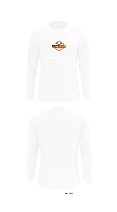 Servteem automotive group llc 15199320 Long Sleeve Performance Shirt 8