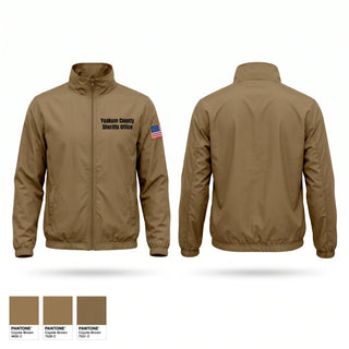 Windbreaker, Yoakum County Sheriff’s Office, Police, Teamtime, Team time, sublimation, custom sports apparel, team uniforms, spirit wear, spiritwear, sports uniforms, custom shirts, team store, custom team store, fundraiser sports, apparel fundraiser