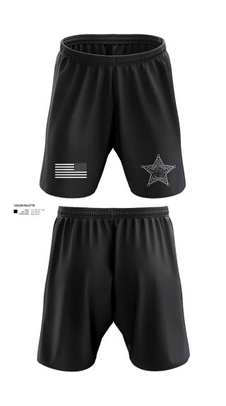 Athletic Shorts With Pockets, Hendry county sheriff, Police, Teamtime, Team time, sublimation, custom sports apparel, team uniforms, spirit wear, spiritwear, sports uniforms, custom shirts, team store, custom team store, fundraiser sports, apparel fundraiser