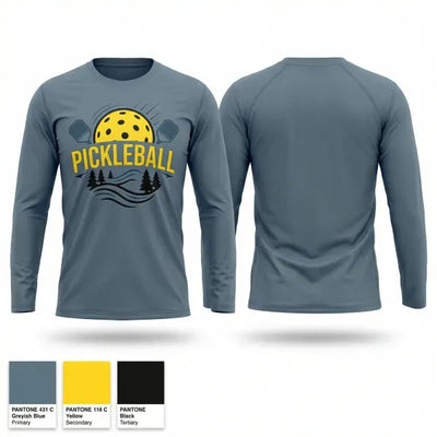 Camano Stanwood Pickleball Association 43929930 Long Sleeve Performance Shirt 2