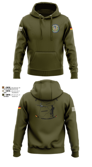 Hoodie, DEU EinsKtgt CD/CBI, , Teamtime, Team time, sublimation, custom sports apparel, team uniforms, spirit wear, spiritwear, sports uniforms, custom shirts, team store, custom team store, fundraiser sports, apparel fundraiser