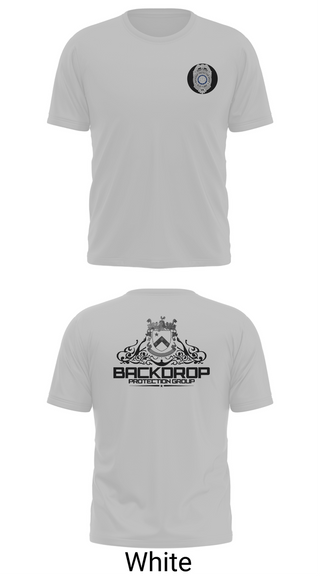 Old School Cotton Feel Shirt, Backdrop Protection Group, , Teamtime, Team time, sublimation, custom sports apparel, team uniforms, spirit wear, spiritwear, sports uniforms, custom shirts, team store, custom team store, fundraiser sports, apparel fundraiser