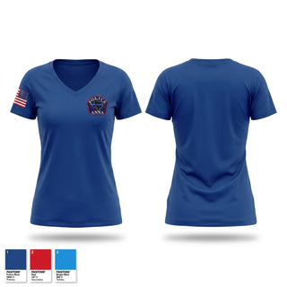 Womens Short Sleeve Vneck Shirt, Anna Police Department, Police, Teamtime, Team time, sublimation, custom sports apparel, team uniforms, spirit wear, spiritwear, sports uniforms, custom shirts, team store, custom team store, fundraiser sports, apparel fundraiser