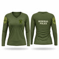 West Shore Regional Police Women's Long Sleeve V-neck Shirt - 1