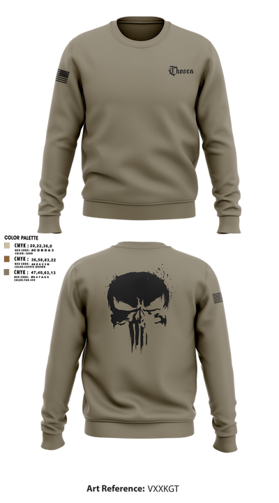 chosen 44076741 Crew Neck Sweatshirt - 3