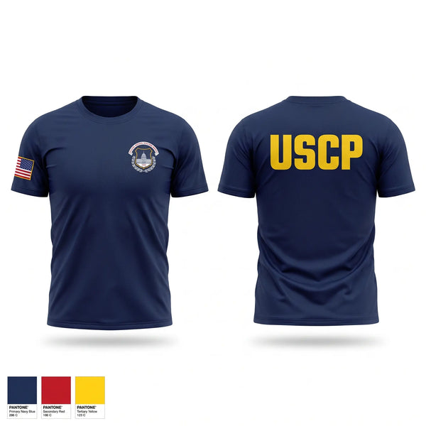 Short Sleeve Performance Shirt, USCP, Police, Teamtime, Team time, sublimation, custom sports apparel, team uniforms, spirit wear, spiritwear, sports uniforms, custom shirts, team store, custom team store, fundraiser sports, apparel fundraiser