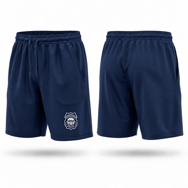Athletic Shorts With Pockets, Struthers Police Department, Police, Teamtime, Team time, sublimation, custom sports apparel, team uniforms, spirit wear, spiritwear, sports uniforms, custom shirts, team store, custom team store, fundraiser sports, apparel fundraiser